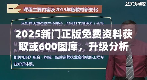 2025新门正版免费资料获取或600图库，升级分析、专家解读解释与落实,谨防华而不实包装