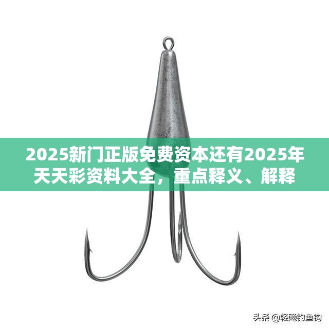 2025新门正版免费资本还有2025年天天彩资料大全，重点释义、解释与落实,警惕不实的钓鱼钩