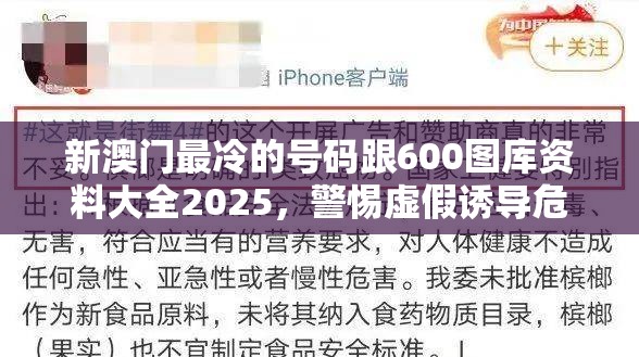 新澳门最冷的号码跟600图库资料大全2025，警惕虚假诱导危害-痛点释义、专家解析解释与落实